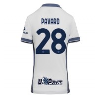 Inter Milan Benjamin Pavard #28 Replica Away Shirt Ladies 2024-25 Short Sleeve